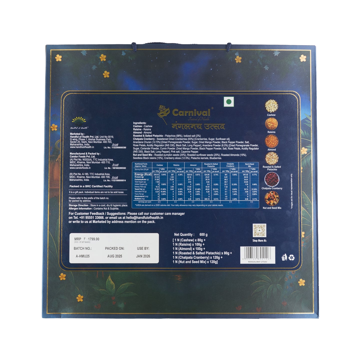 Mangalmay Utsav "A Taste of Tradition, A Tale of Triumph" (600g)