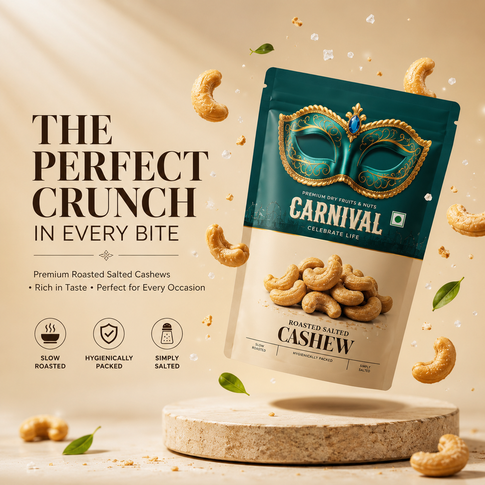 Carnival Roasted Salted Cashew