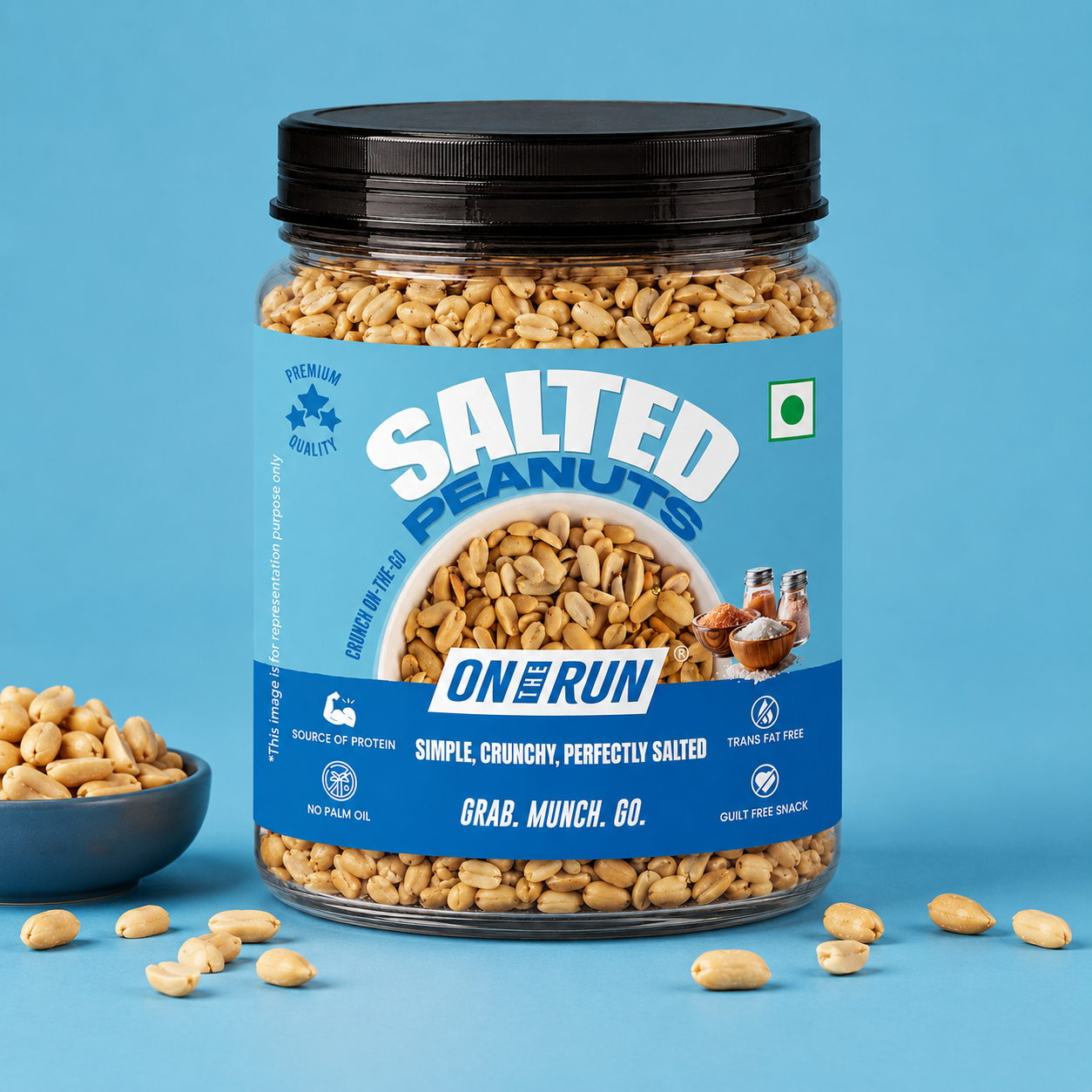 On The Run Salted Peanuts