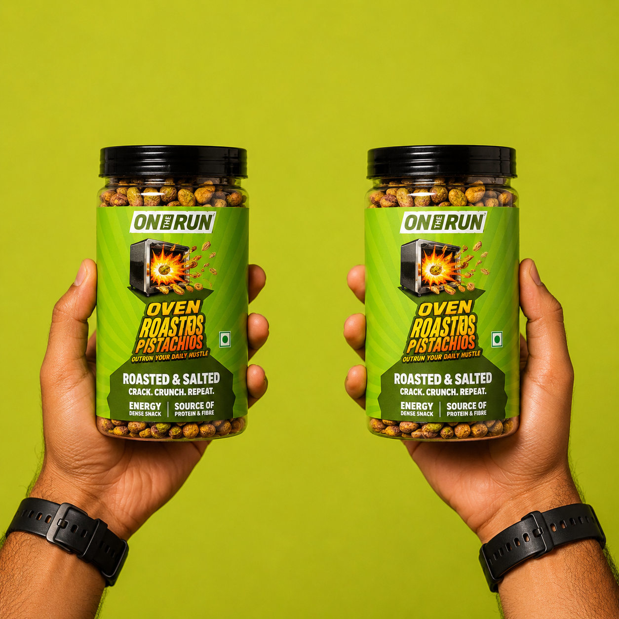On The Run Oven Roasted Pistachios – Roasted & Salted