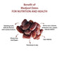 Royal Delight Mini Medjoul / Medjool Dates 400gm | All Natural | No Added Sugar | No Preservatives | Gluten Free | Vegan – Plant Based | Non-GMO | Dates Dry Fruits | Khajur | Khajoor | Khejur |Medjool